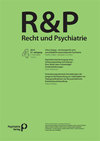 Recht & Psychiatrie杂志封面